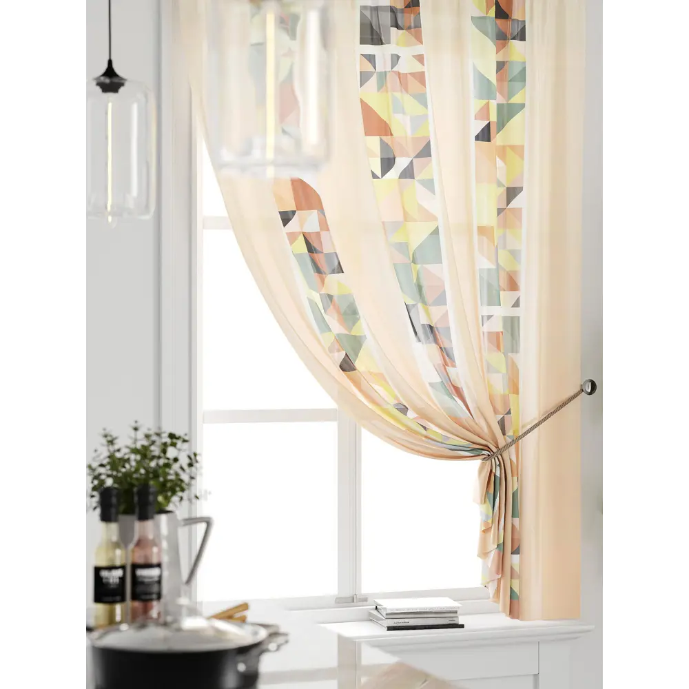 Фото 3 Тюль на ленте Comfy Way Грентил - 24 150x170 см вуаль цвет оранжевый CW591024 Фото 3 Тюль на ленте Comfy Way Грентил - 24 150x170 см вуаль цвет оранжевый CW591024