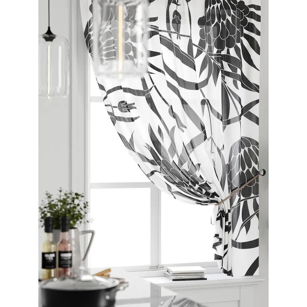 Фото 3 Тюль на ленте Comfy Way Грентил - 21 150x170 см вуаль цвет белый CW591021 Фото 3 Тюль на ленте Comfy Way Грентил - 21 150x170 см вуаль цвет белый CW591021