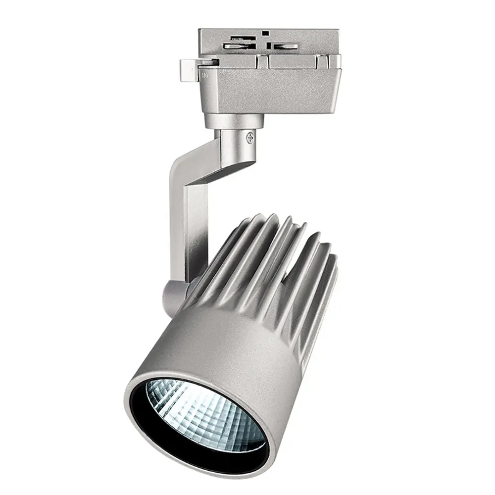Фото Трековый светильник светодиодный Jazzway PTR 0130-2 30w 4000K 24° GR (серый) IP40 Фото Трековый светильник светодиодный Jazzway PTR 0130-2 30w 4000K 24° GR (серый) IP40