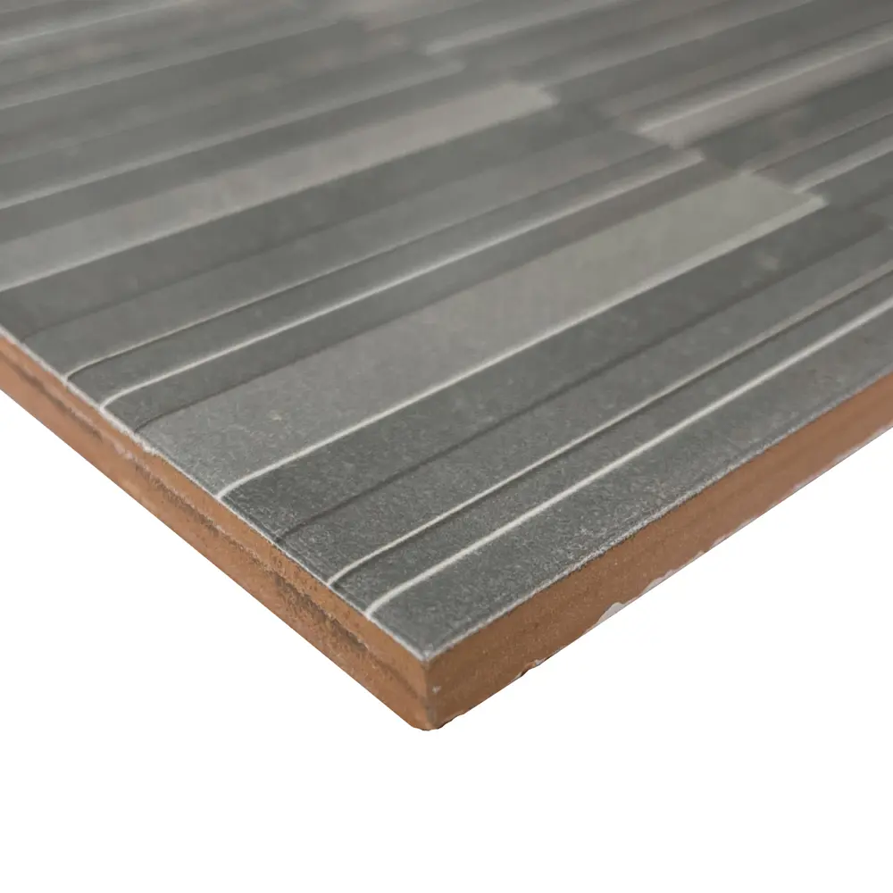 Фото 4 Плитка настенная Mersey Dark 20x40 см 1.2 м² матовая цвет графит