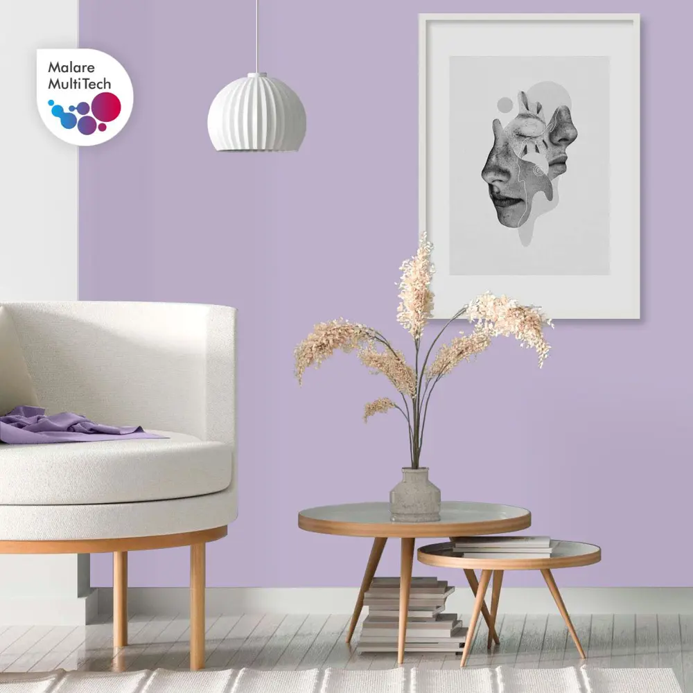 Фото 5 Краска резиновая Malare ProfleX Latex для фасадов интерьера мебели кровли цоколей быстросохнущая полуглянцевая цвет горная лаванда 1 кг Фото 5 Краска резиновая Malare ProfleX Latex для фасадов интерьера мебели кровли цоколей быстросохнущая полуглянцевая цвет горная лаванда 1 кг