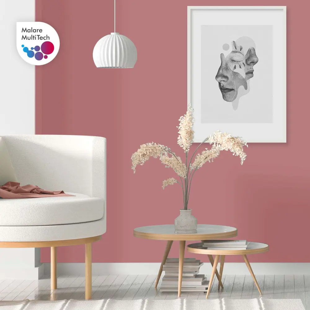 Фото 5 Краска резиновая Malare ProfleX Latex для фасадов интерьера мебели кровли цоколей быстросохнущая полуглянцевая цвет розовый пион 2 кг Фото 5 Краска резиновая Malare ProfleX Latex для фасадов интерьера мебели кровли цоколей быстросохнущая полуглянцевая цвет розовый пион 2 кг