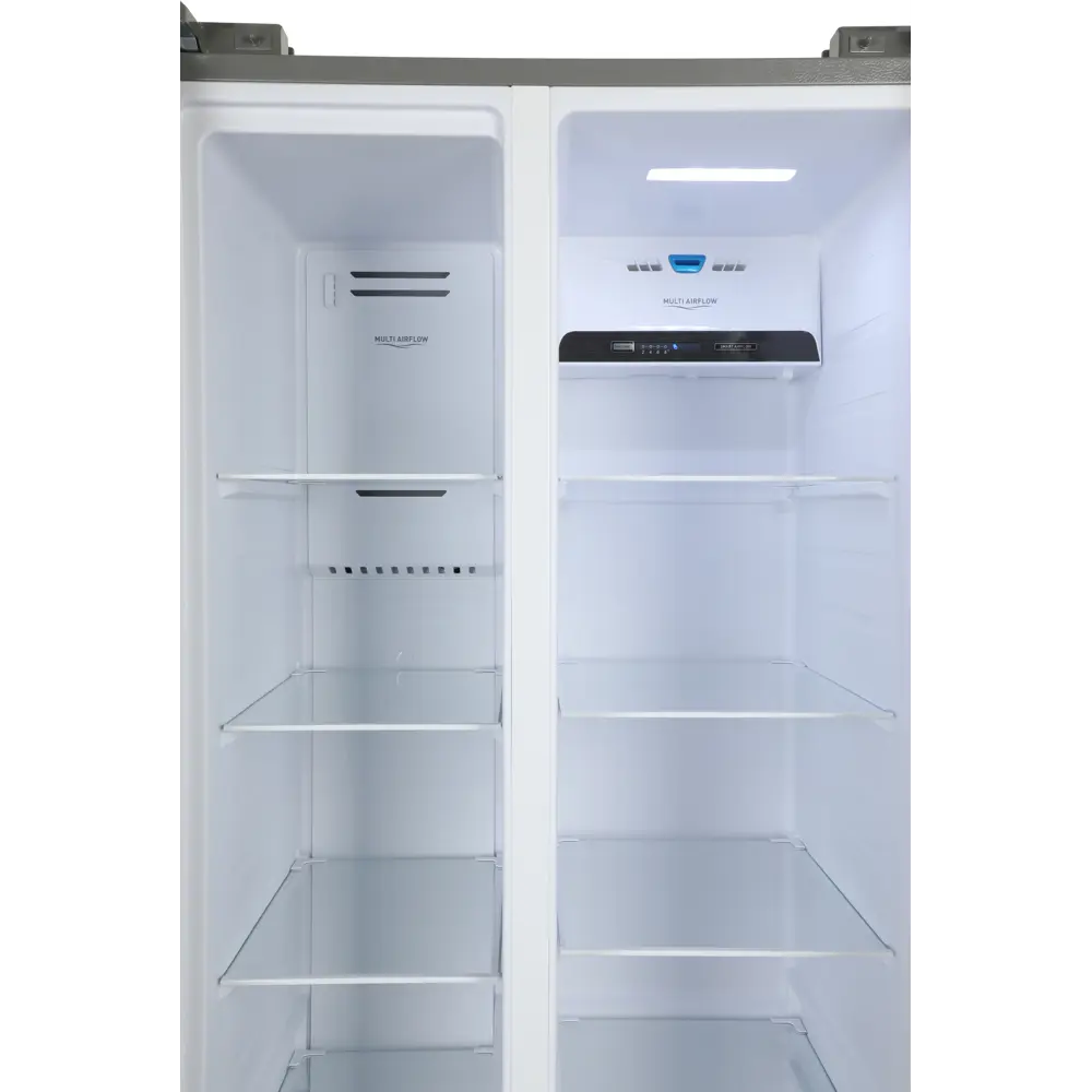 Фото 2 Отдельностоящий холодильник Hyundai CS4583F 78x173.5 см цвет нержавеющая сталь Фото 2 Отдельностоящий холодильник Hyundai CS4583F 78x173.5 см цвет нержавеющая сталь