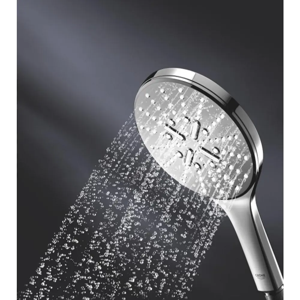 Фото 6 Лейка для душа Grohe 00000085163 3 режимная цвет хром Фото 6 Лейка для душа Grohe 00000085163 3 режимная цвет хром