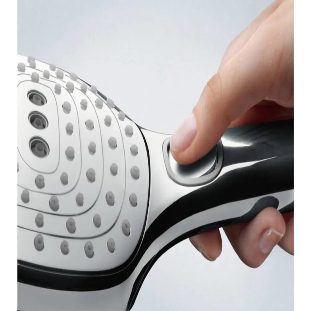 Фото 3 Лейка для душа Hansgrohe 00000072010 3 режимная цвет хром-черный матовый