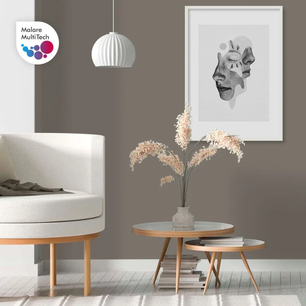 Фото 5 Краска для OSB дерева минеральных поверхностей Malare Wood W_OSB_121 быстросохнущая матовая цвет кварцевый серый 0.5 кг