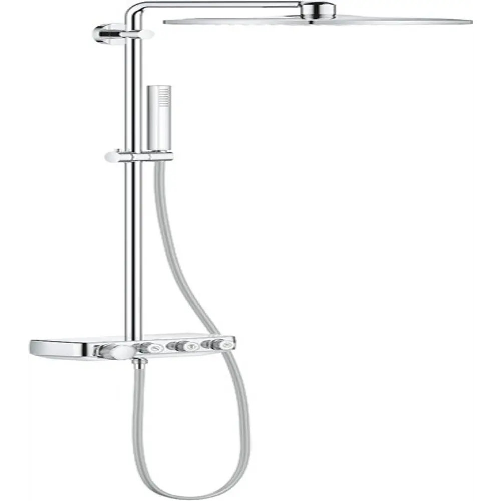 Фото Душевая система GROHE Euphoria SmartControl 310 DUO Cube 26508000 с термостатом цвет хром Фото Душевая система GROHE Euphoria SmartControl 310 DUO Cube 26508000 с термостатом цвет хром