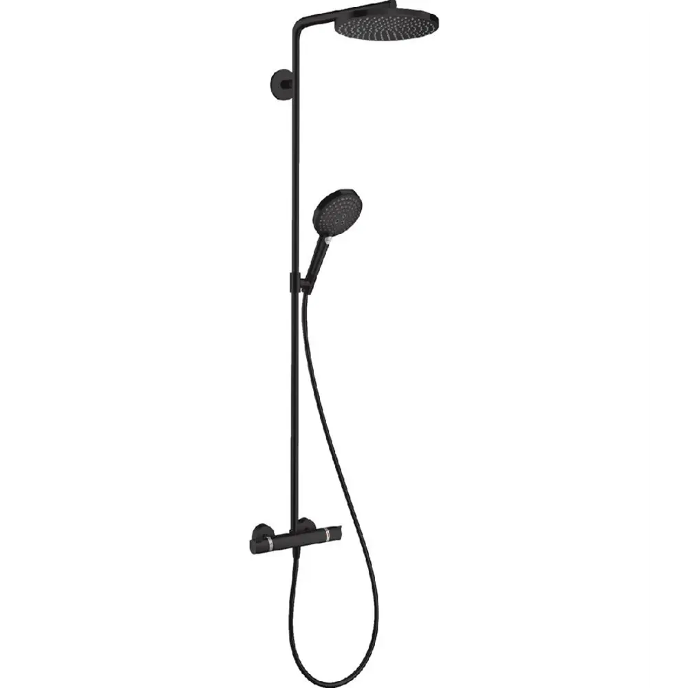 Фото Душевая система HANSGROHE 27633670 HG Raindance Select Showerpipe S 240 1jet PowderRain цвет хром Фото Душевая система HANSGROHE 27633670 HG Raindance Select Showerpipe S 240 1jet PowderRain цвет хром