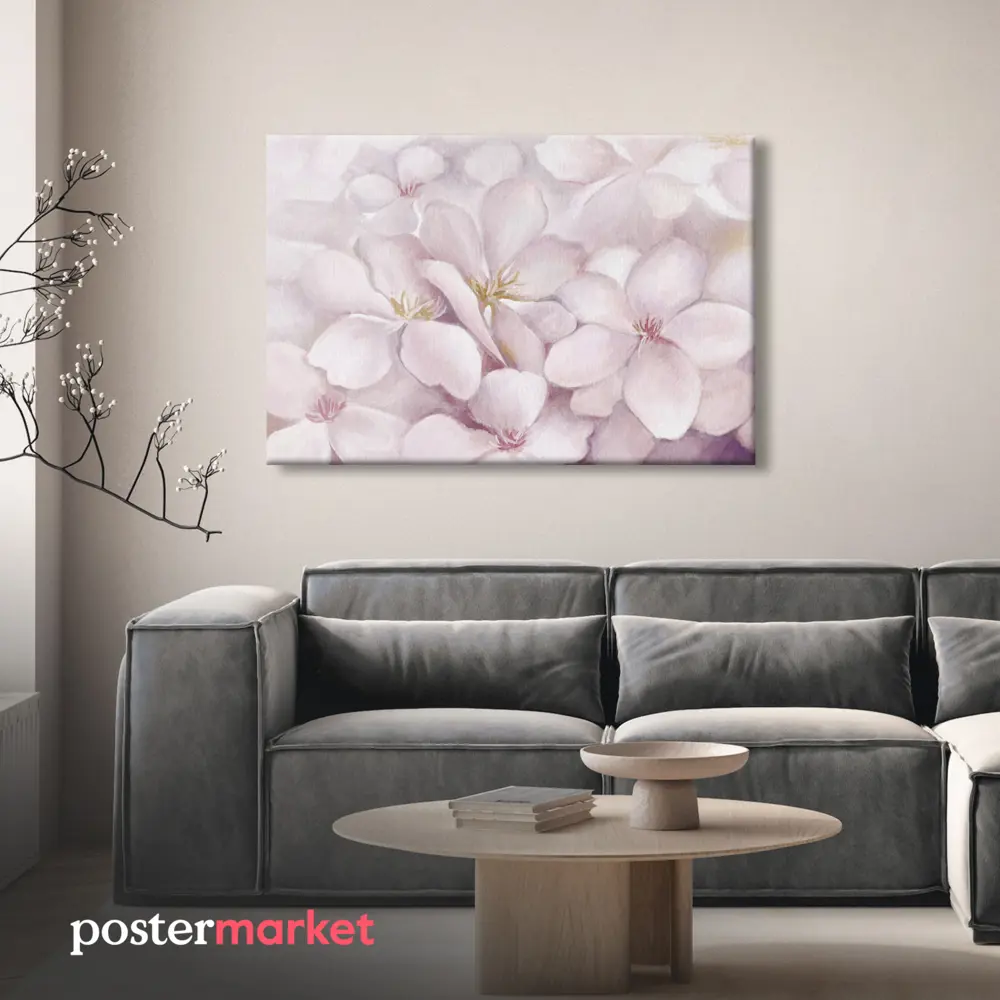 Фото 4 Картина на холсте Postermarket Цветы сакуры 50x70 см