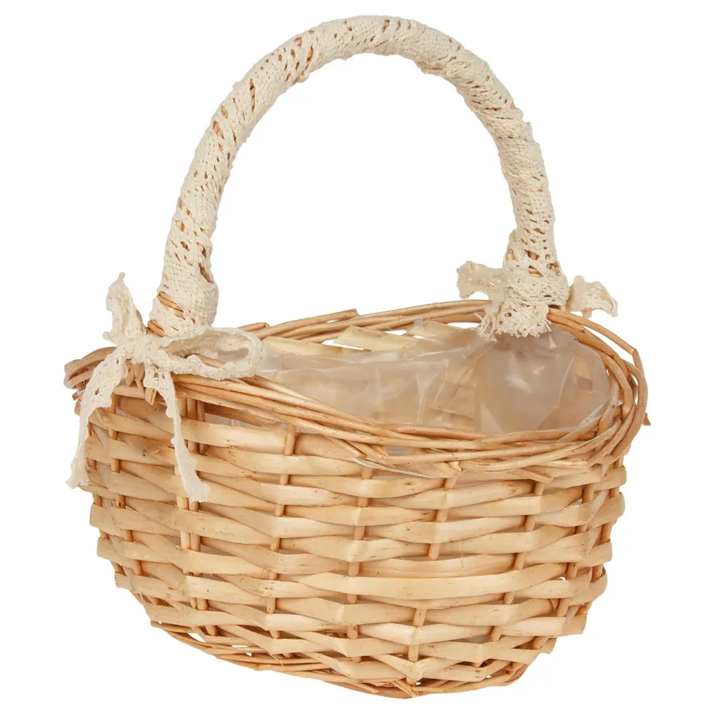 Фото 3 Корзина для фруктов 7Цветов-Декор 23 см ива цвет коричневый Фото 3 Корзина для фруктов 7Цветов-Декор 23 см ива цвет коричневый