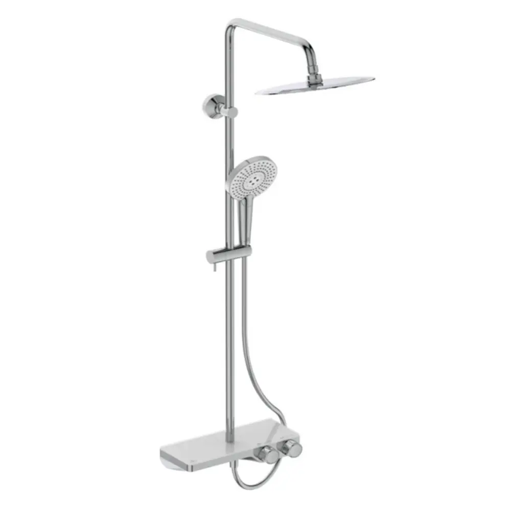 Фото Душевая система IDEAL STANDARD Ceratherm A7331AA S200 с термостатическим смесителем для душа цвет хром Фото Душевая система IDEAL STANDARD Ceratherm A7331AA S200 с термостатическим смесителем для душа цвет хром