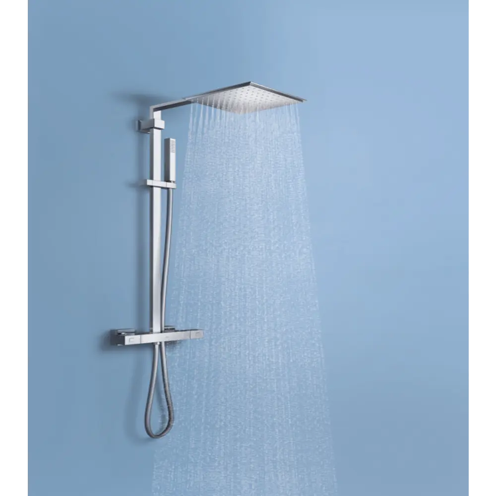 Фото 5 Душевая система GROHE Euphoria Cube 230 26087000 цвет хром Фото 5 Душевая система GROHE Euphoria Cube 230 26087000 цвет хром