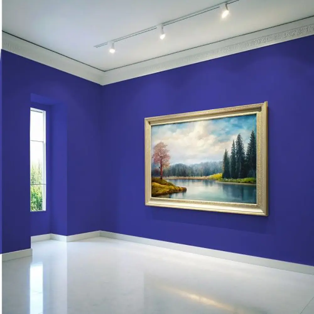 Фото 4 Краска для стен и потолков моющаяся Profipaints Eco Interior Vision износостойкая матовая цвет ночное небо 0.9 л Фото 4 Краска для стен и потолков моющаяся Profipaints Eco Interior Vision износостойкая матовая цвет ночное небо 0.9 л