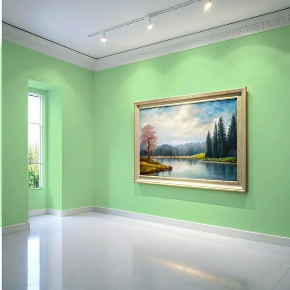 Фото 4 Краска для стен и потолков моющаяся Profipaints Eco Interior Vision износостойкая матовая цвет нежный зеленый 0.9 л Фото 4 Краска для стен и потолков моющаяся Profipaints Eco Interior Vision износостойкая матовая цвет нежный зеленый 0.9 л
