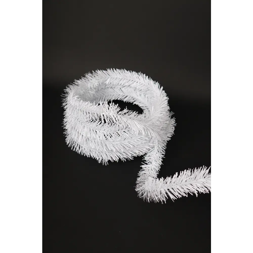 Фото Хвойная гирлянда Новая ёлка 805512к ø 3.5 см с декором