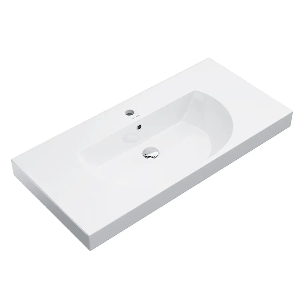 Фото Раковина KERAMA MARAZZI BUNGIORNO BG.wb.100 цвет белый глянцевый Фото Раковина KERAMA MARAZZI BUNGIORNO BG.wb.100 цвет белый глянцевый