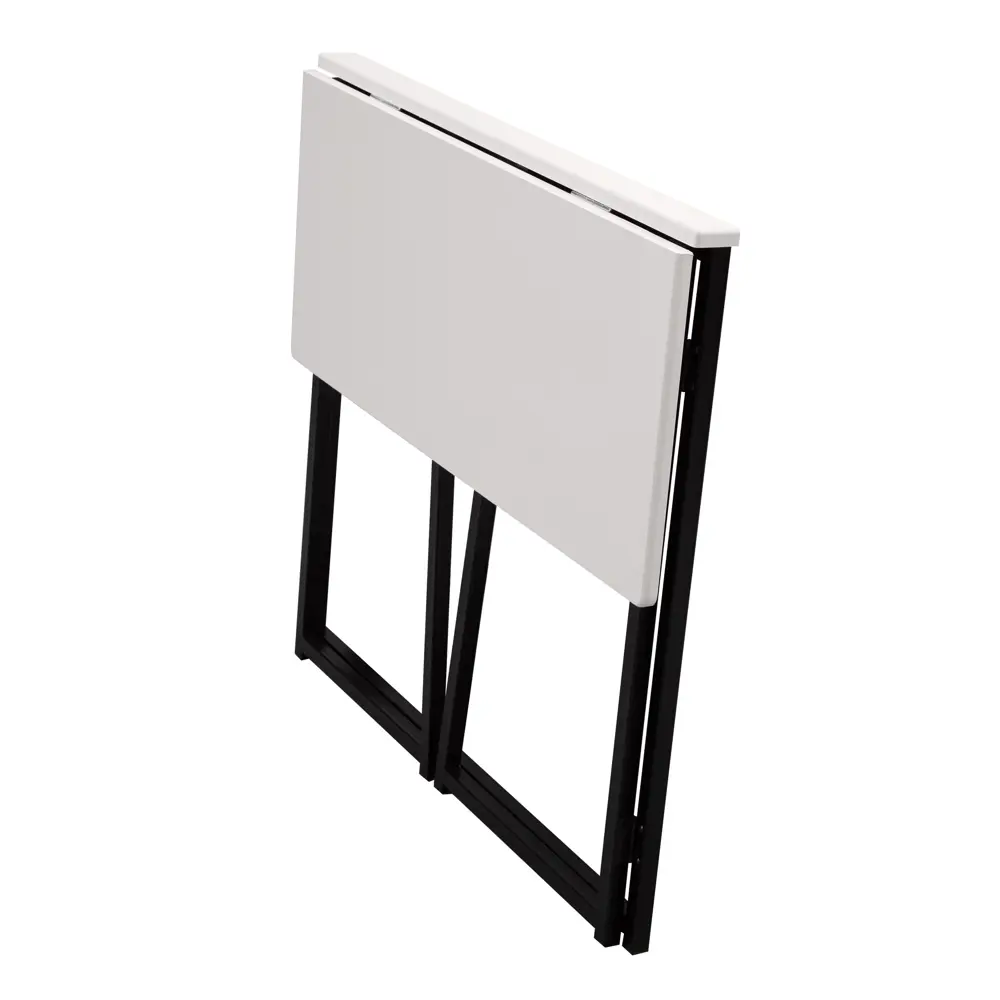 Фото 9 Письменный стол Ami Light 40x75x80 см МДФ цвет белый Фото 9 Письменный стол Ami Light 40x75x80 см МДФ цвет белый