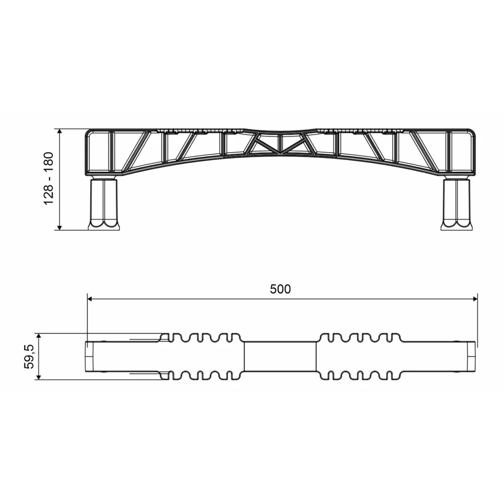 Фото 5 Ножки для ванн EXCELLENT/WHITECROSS NWT-50 Фото 5 Ножки для ванн EXCELLENT/WHITECROSS NWT-50