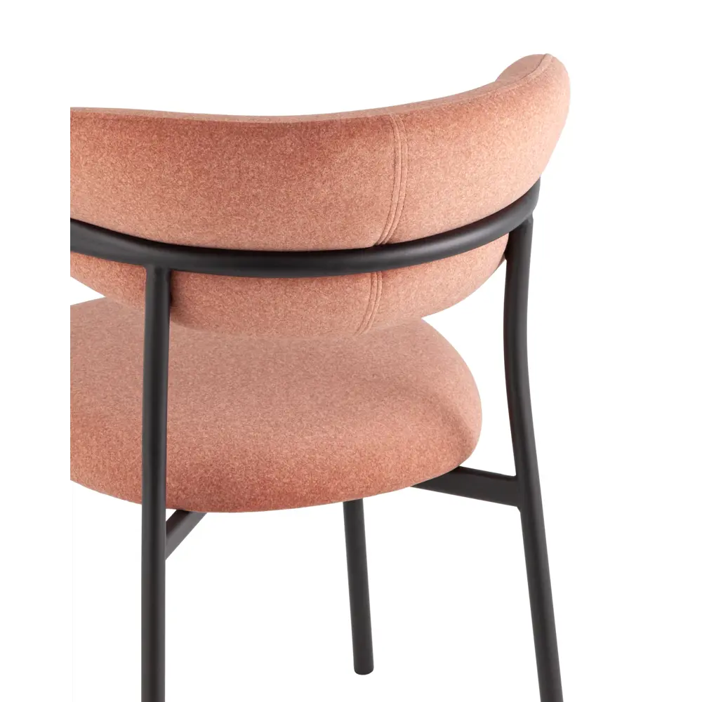 Фото 6 Комплект кухонных стульев Стул груп Ayla 2 стула 47х80х61 см велюр цвет коралл Фото 6 Комплект кухонных стульев Стул груп Ayla 2 стула 47х80х61 см велюр цвет коралл