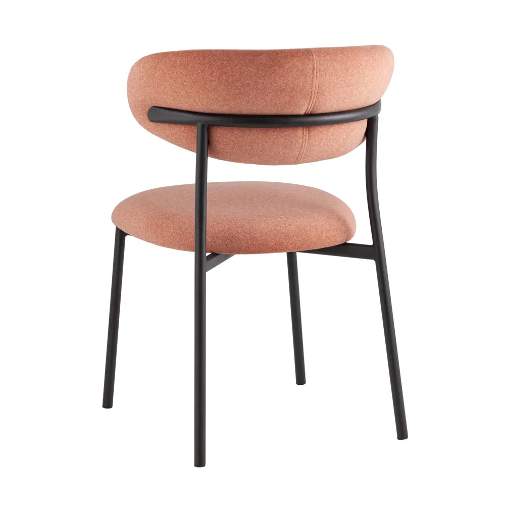 Фото 5 Комплект кухонных стульев Стул груп Ayla 2 стула 47х80х61 см велюр цвет коралл Фото 5 Комплект кухонных стульев Стул груп Ayla 2 стула 47х80х61 см велюр цвет коралл