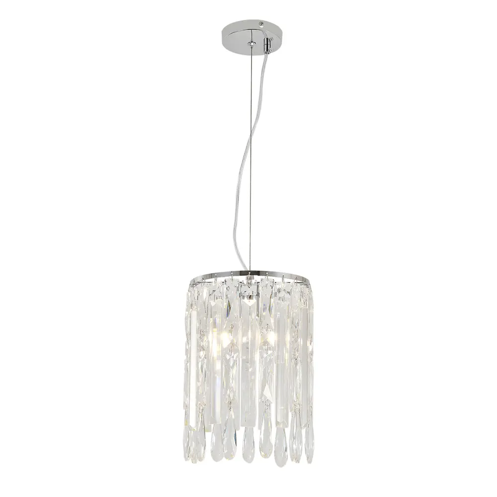 Фото 2 Люстра подвесная Escada Chamarel 2127/1s 1 лампа 3 м² цвет хром Фото 2 Люстра подвесная Escada Chamarel 2127/1s 1 лампа 3 м² цвет хром