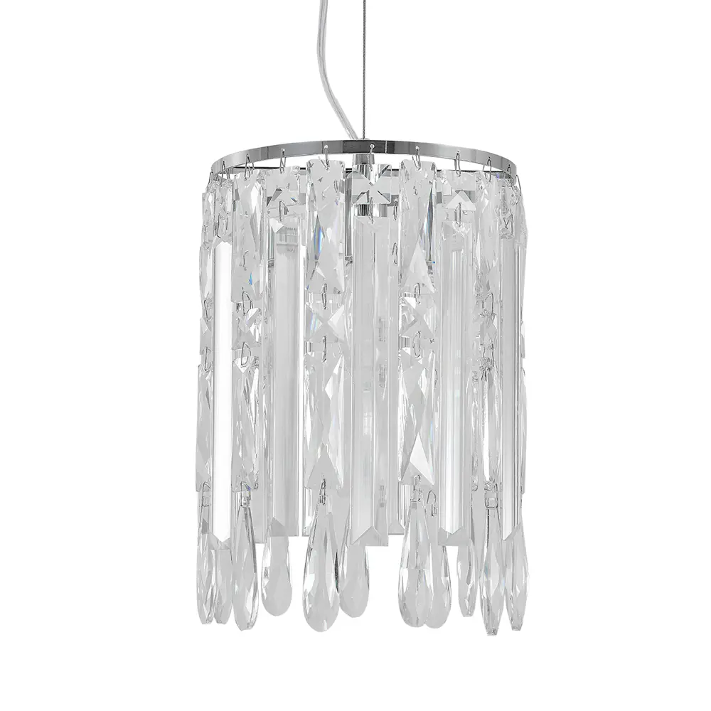 Фото 5 Люстра подвесная Escada Chamarel 2127/1s 1 лампа 3 м² цвет хром Фото 5 Люстра подвесная Escada Chamarel 2127/1s 1 лампа 3 м² цвет хром