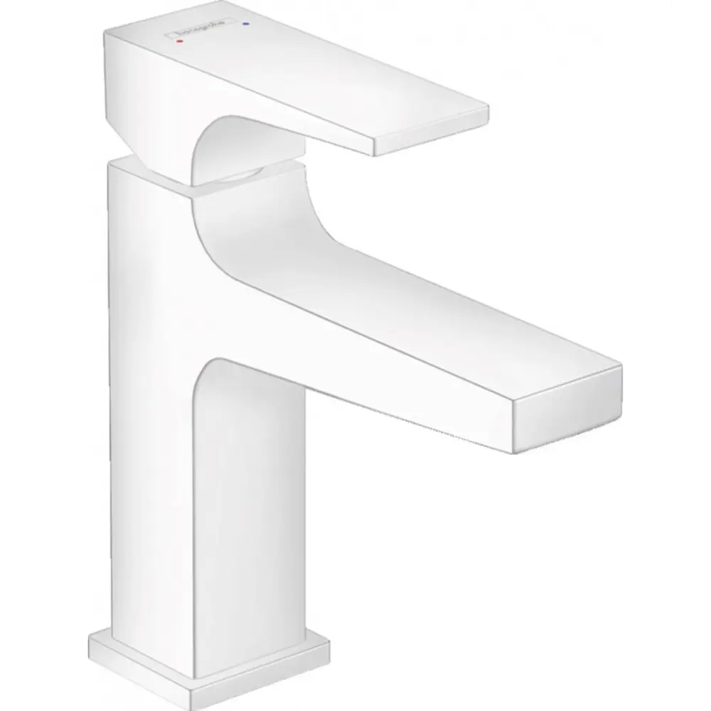 Фото Смеситель для раковины Hansgrohe Metropol 00000071270 цвет белый Фото Смеситель для раковины Hansgrohe Metropol 00000071270 цвет белый