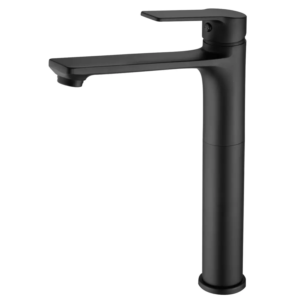 Фото Смеситель для раковины Esko Singapore black SB 25 однорычажный высокий цвет черный Фото Смеситель для раковины Esko Singapore black SB 25 однорычажный высокий цвет черный