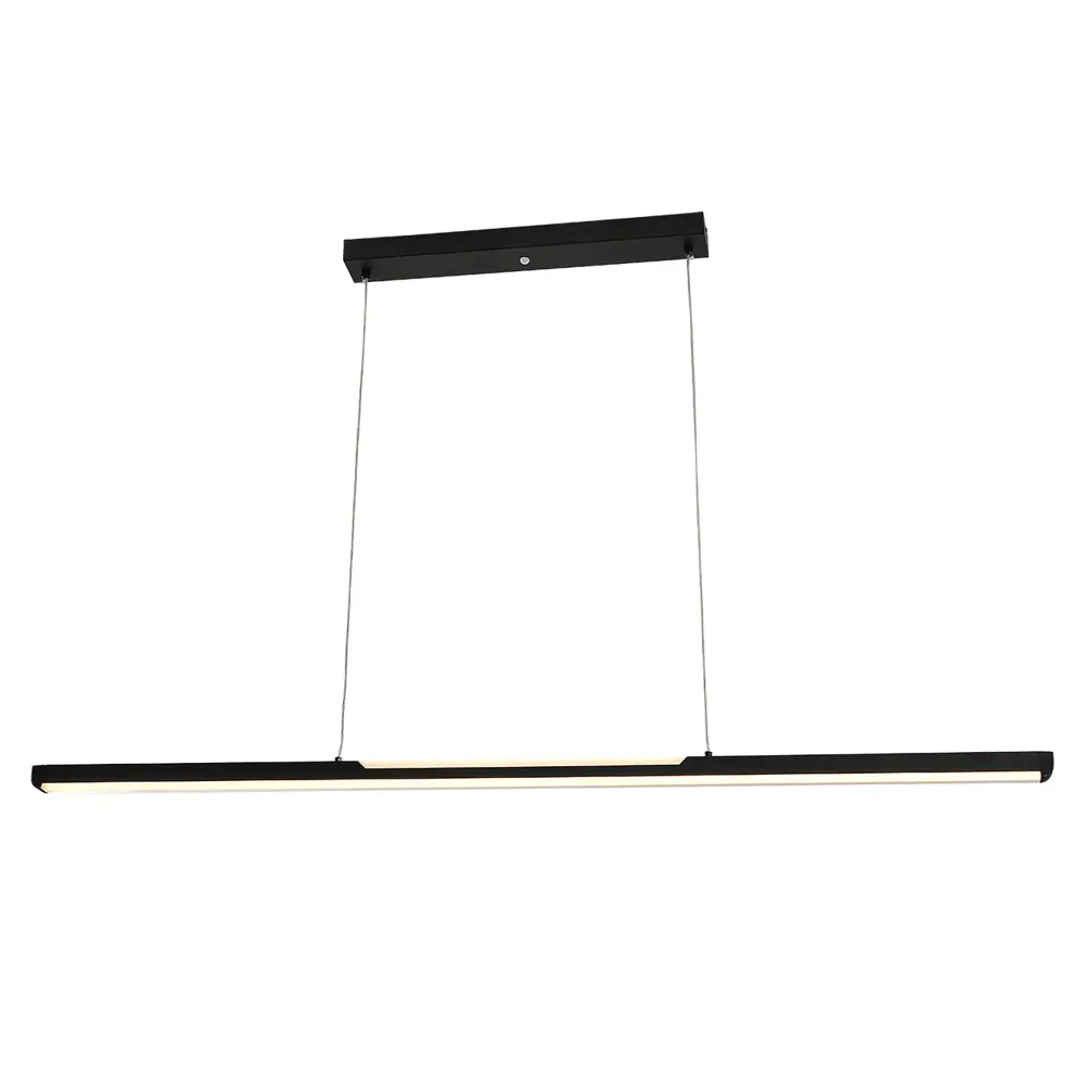 Фото 4 Светильник подвесной светодиодный Escada projection 604/s ledх48w с пультом управления 48 м² регулируемый белый свет цвет черный Фото 4 Светильник подвесной светодиодный Escada projection 604/s ledх48w с пультом управления 48 м² регулируемый белый свет цвет черный