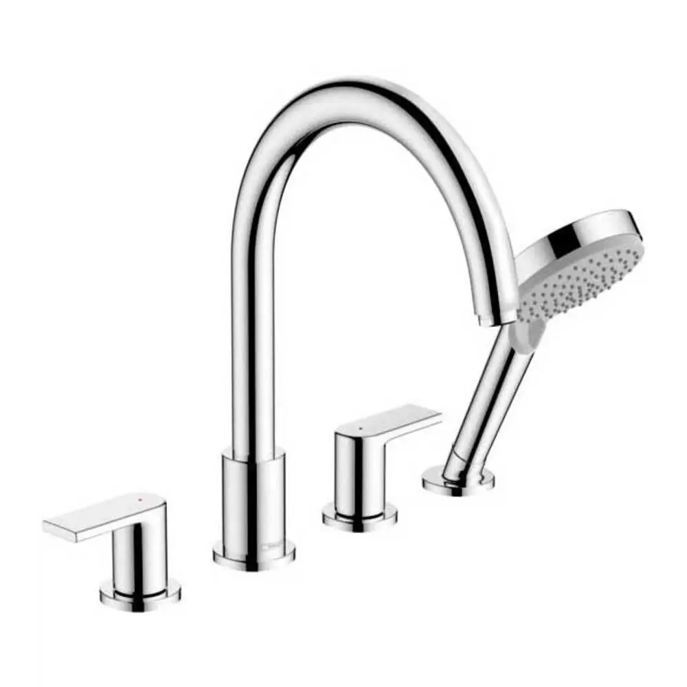 Фото Смеситель для ванны Hansgrohe 00000090725 цвет хром Фото Смеситель для ванны Hansgrohe 00000090725 цвет хром