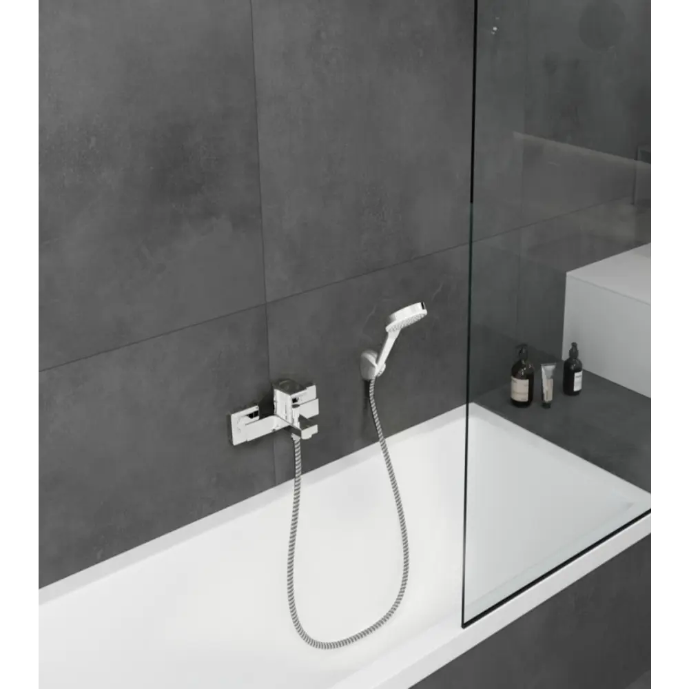 Фото 3 Смеситель для ванны Hansgrohe 00000090710 цвет хром Фото 3 Смеситель для ванны Hansgrohe 00000090710 цвет хром