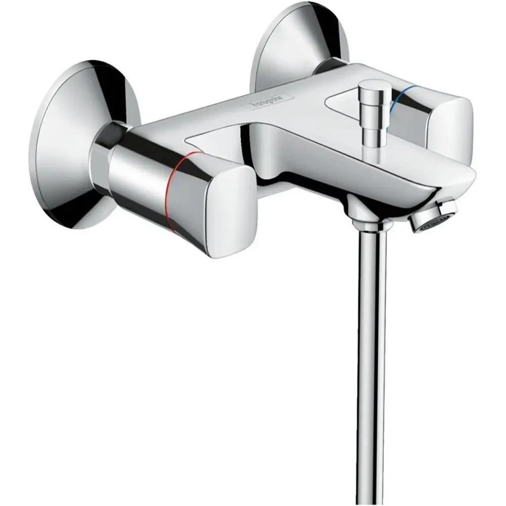 Фото Смеситель для ванны Hansgrohe 00000042415 цвет хром Фото Смеситель для ванны Hansgrohe 00000042415 цвет хром