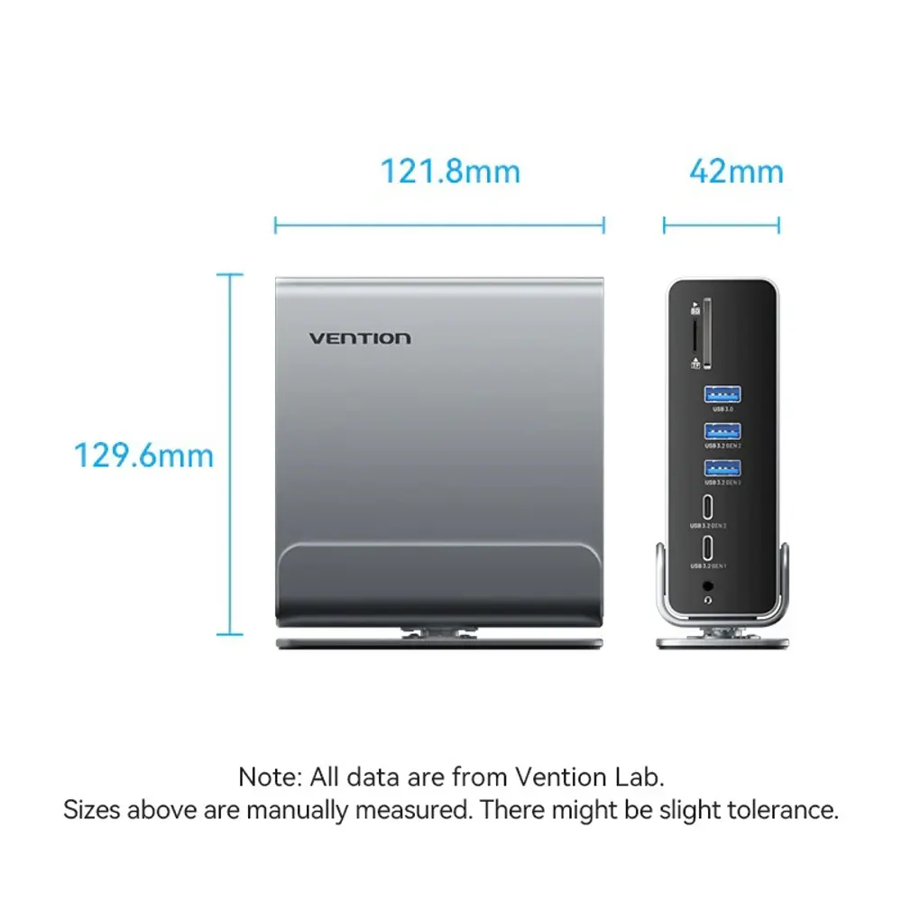 Фото Мультифункциональная док-станция Vention USB Type C 15 в 1 TPUH0 Фото Мультифункциональная док-станция Vention USB Type C 15 в 1 TPUH0