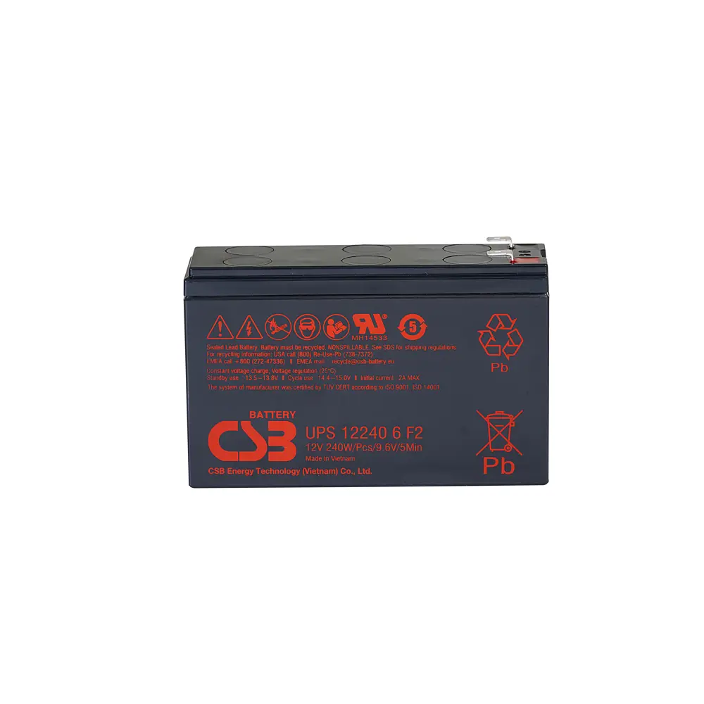 Фото Аккумулятор для ИБП CSB UPS122406 F2 Фото Аккумулятор для ИБП CSB UPS122406 F2