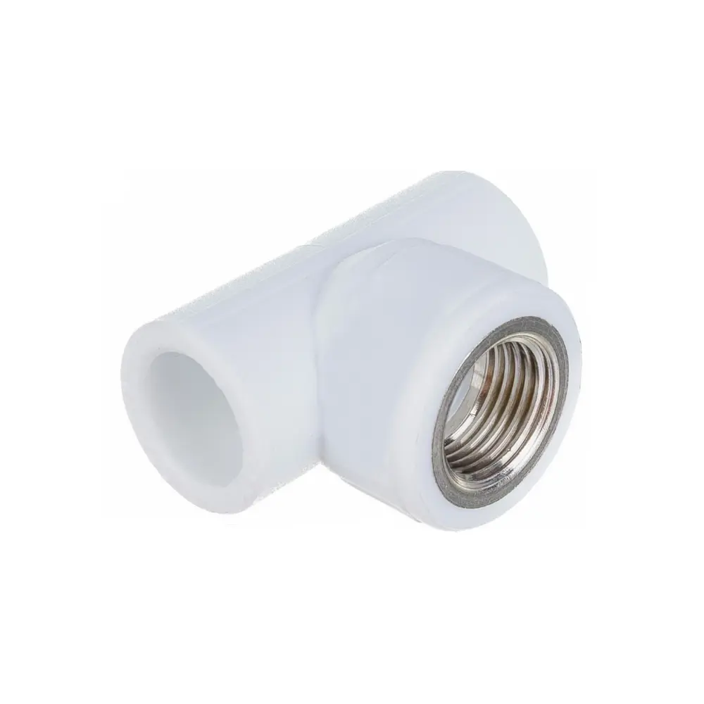 Фото 3 Тройник комбинированный Valfex 20x1/2"x20 мм ВП-ВР полипропилен 2 шт 10127020Г Фото 3 Тройник комбинированный Valfex 20x1/2"x20 мм ВП-ВР полипропилен 2 шт 10127020Г