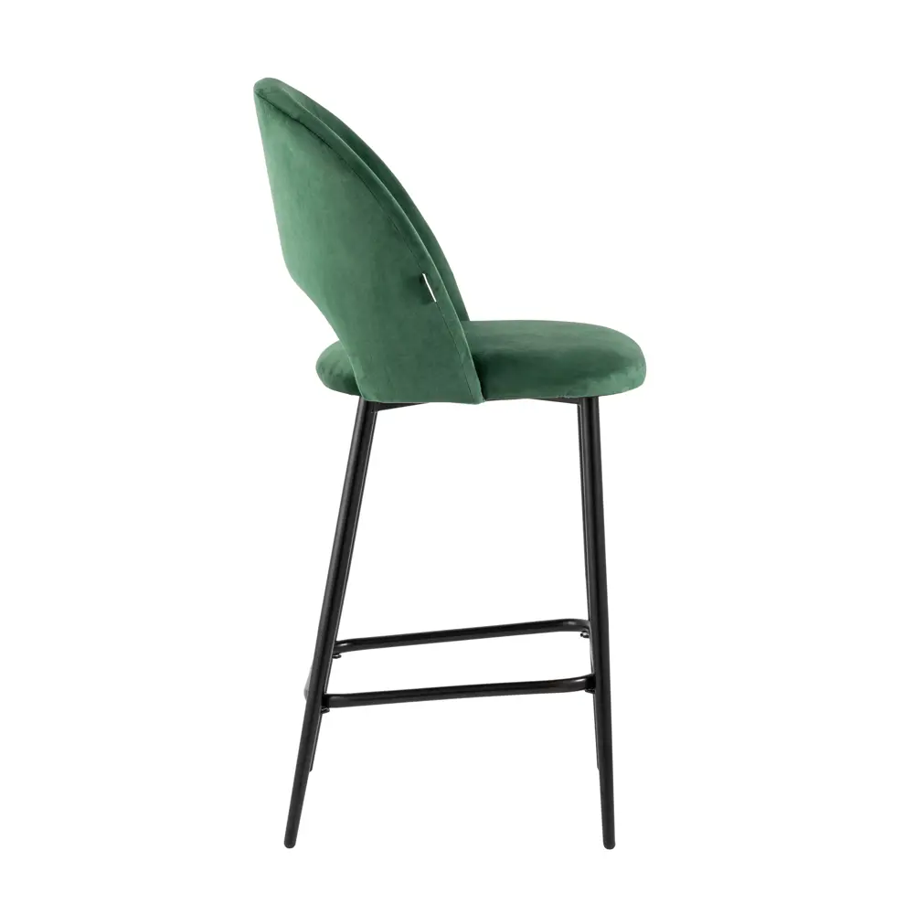 Фото 4 Барный стул Stool Group Меган 49x100x52 цвет зеленый Фото 4 Барный стул Stool Group Меган 49x100x52 цвет зеленый