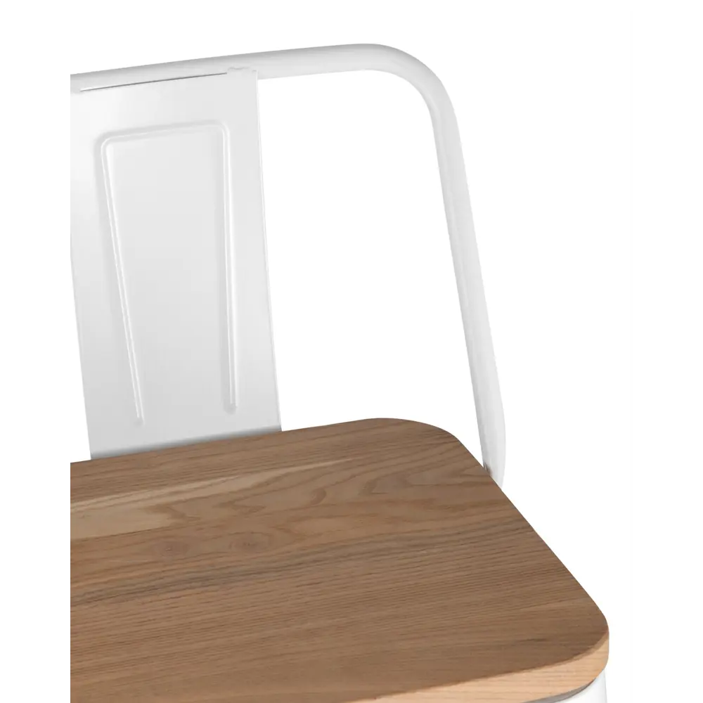 Фото 2 Барный стул Stool Group 43x97x43 цвет белый Фото 2 Барный стул Stool Group 43x97x43 цвет белый