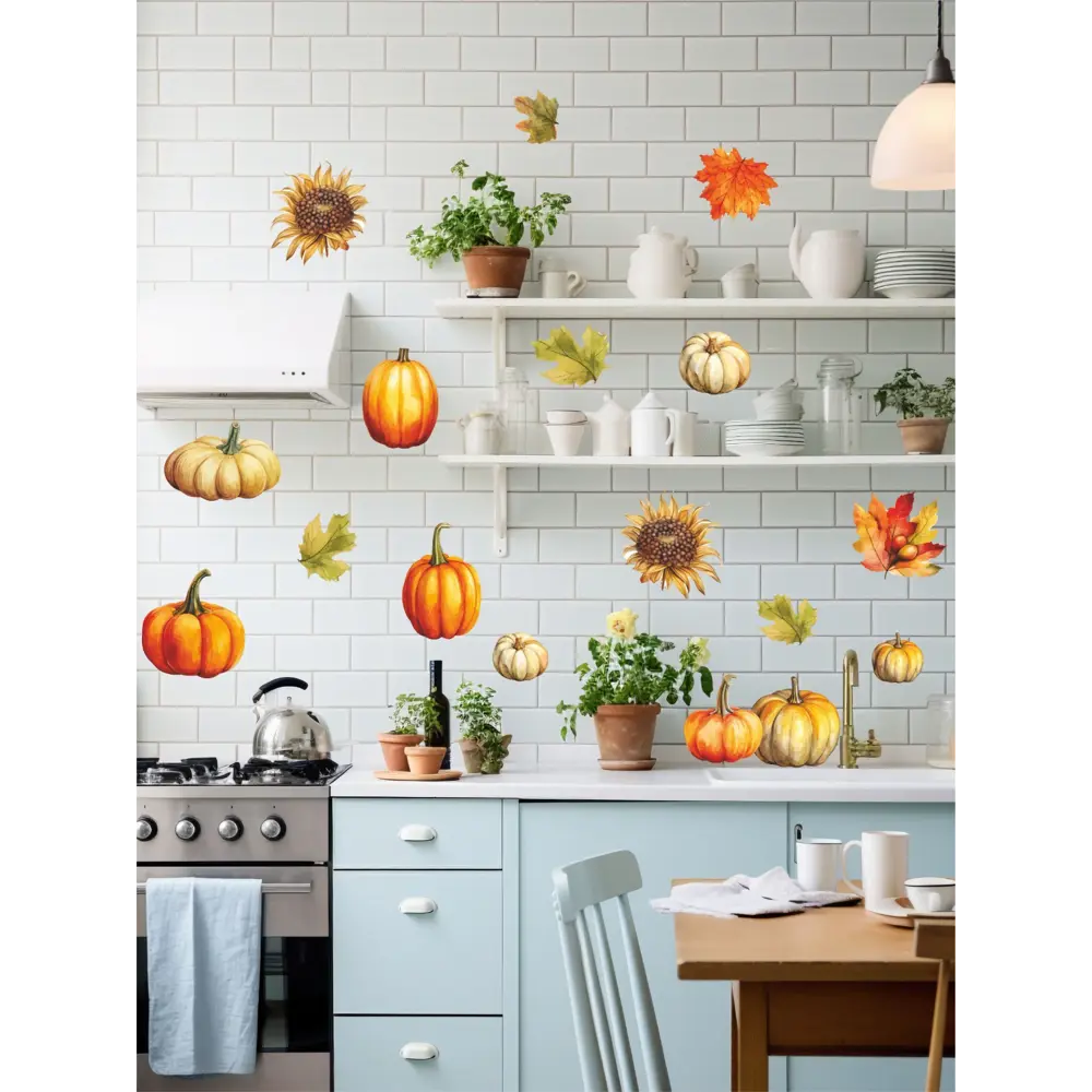 Фото Наклейки на стену Осенний принт Lisadecor Фото Наклейки на стену Осенний принт Lisadecor