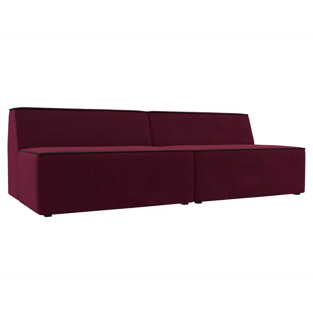 Фото Диван Лига Диванов Монс 119380 220x70x110 см вельвет цвет красный Фото Диван Лига Диванов Монс 119380 220x70x110 см вельвет цвет красный