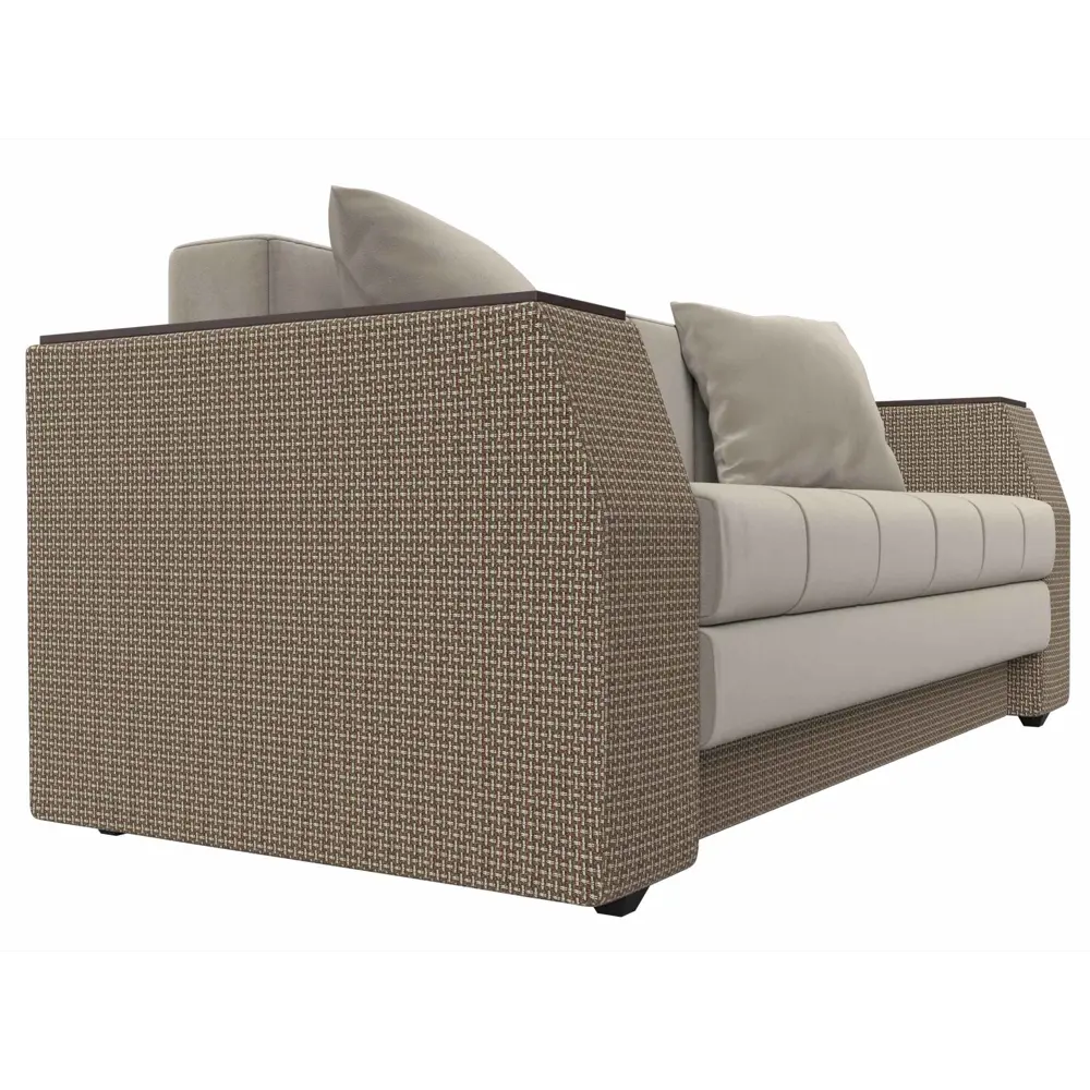 Фото 4 Диван Лига Диванов Атлант мини 113745 176x75x89 см вельвет цвет бежевый