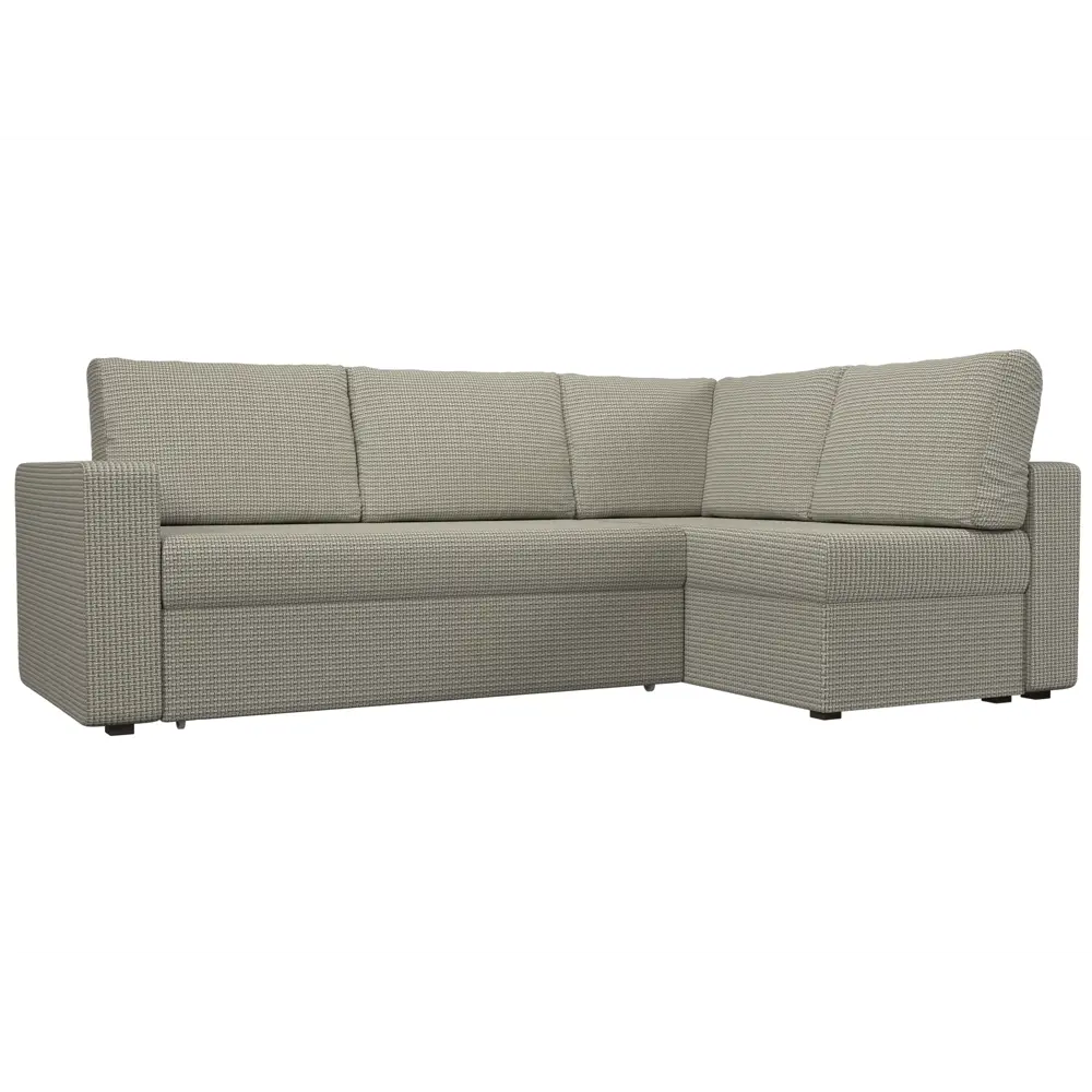 Фото Диван Лига Диванов Оливер 102081 232x93x154 см рогожка цвет бежевый