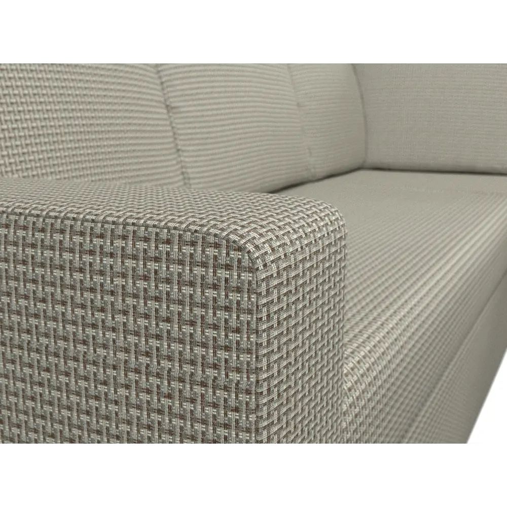 Фото 4 Диван Лига Диванов Оливер 102081 232x93x154 см рогожка цвет бежевый