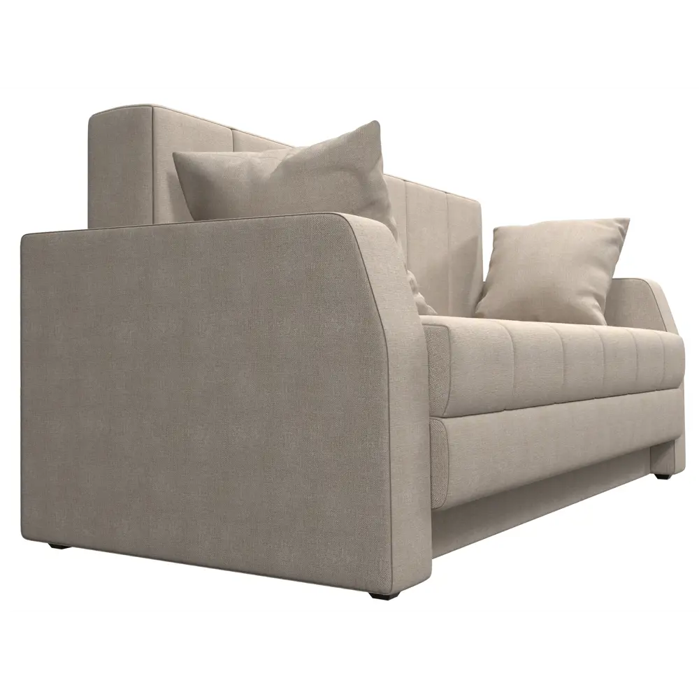 Фото 3 Диван Лига Диванов Малютка 102269 155x74x90 см рогожка цвет бежевый