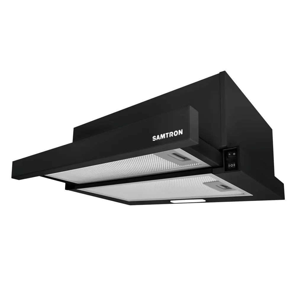 Фото Встраиваемая вытяжка Samtron Bi 600 Bg 60 см цвет черный Фото Встраиваемая вытяжка Samtron Bi 600 Bg 60 см цвет черный
