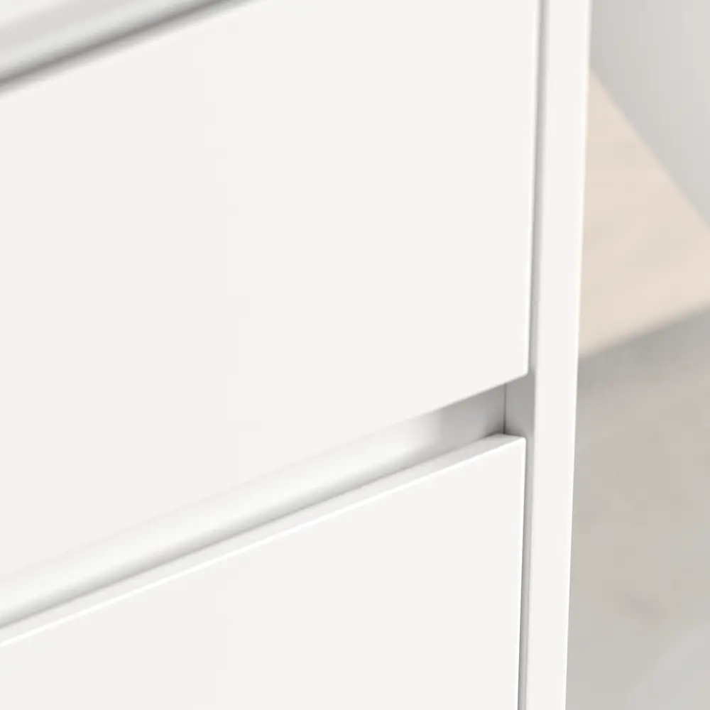 Фото 7 Тумба под раковину подвесная Sancos LB60W 59см цвет белый