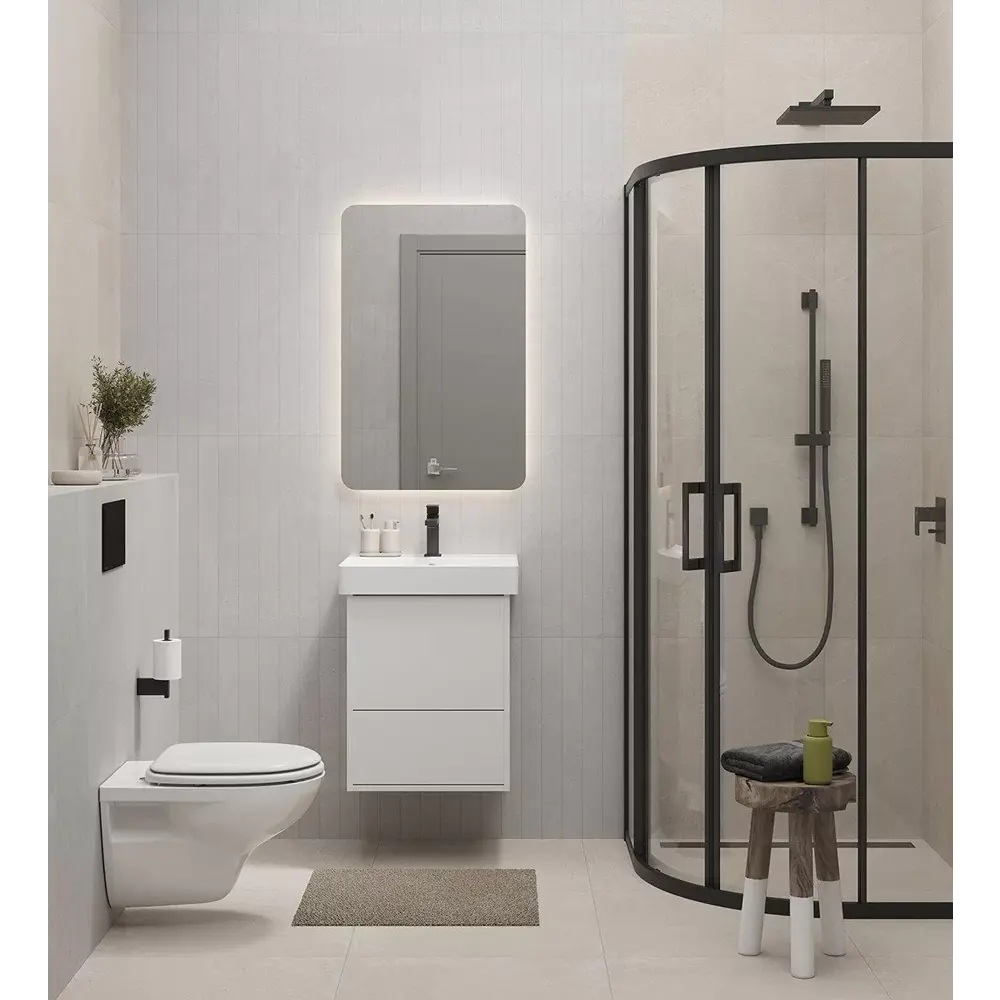 Фото 5 Тумба под раковину напольная Kerama marazzi PRO.50.2\WHT 45см цвет коричневый Фото 5 Тумба под раковину напольная Kerama marazzi PRO.50.2\WHT 45см цвет коричневый