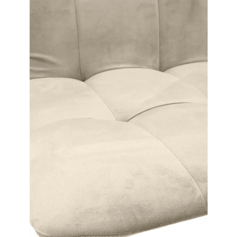 Фото 6 Комплект стульев 2 шт M-Group Леон паутинка 44x95x37 см велюр цвет бежевый/белый