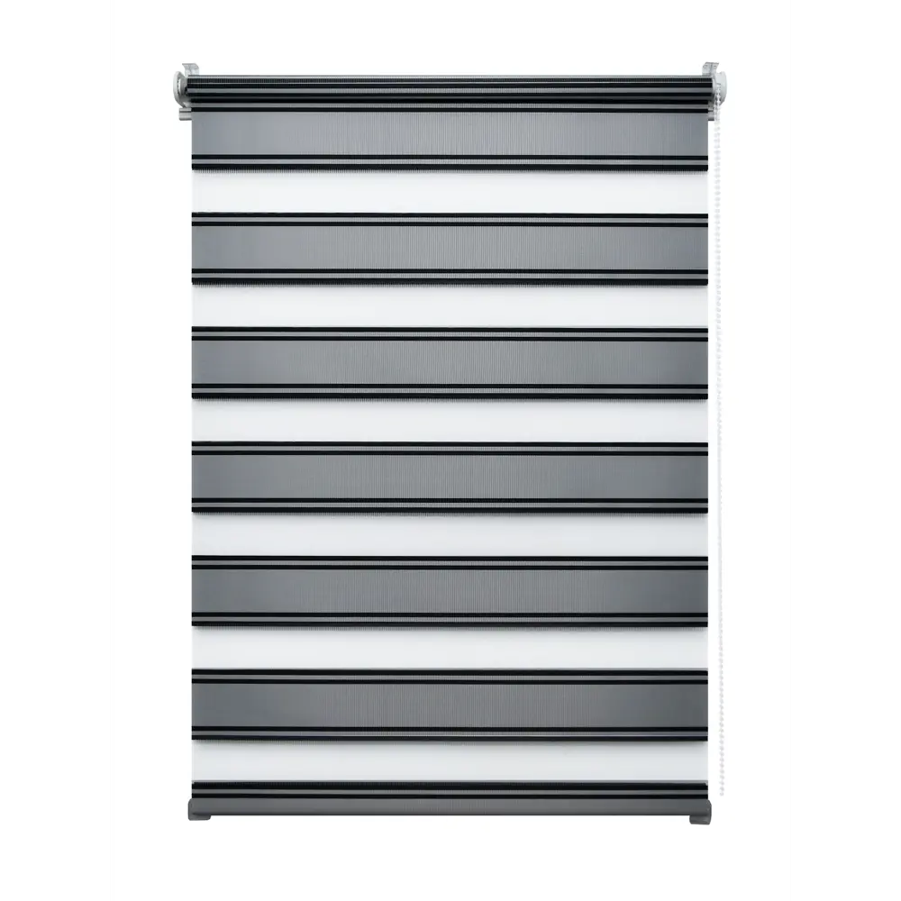 Фото Рулонная штора Лентабел Беатрис 76x160 см цвет серый