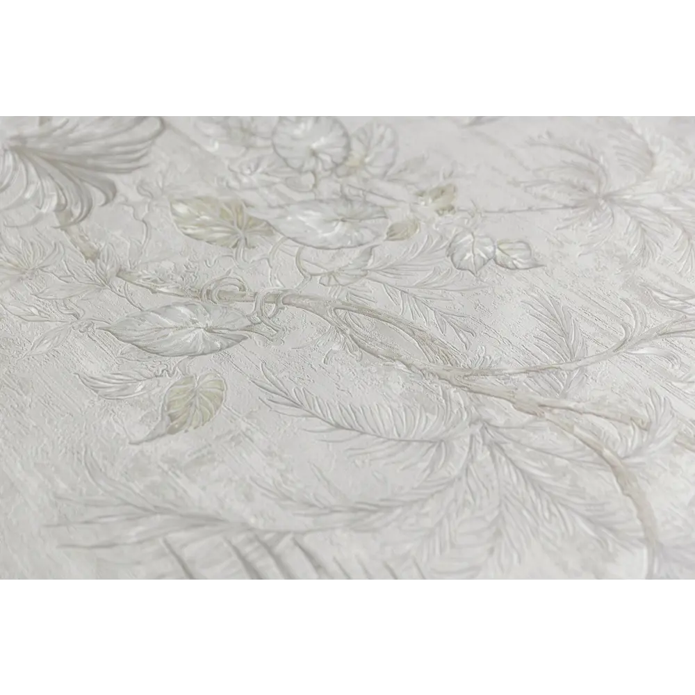 Фото Обои флизелиновые Kerama Marazzi Orangerie 1.06 м белые KM6301 Фото Обои флизелиновые Kerama Marazzi Orangerie 1.06 м белые KM6301
