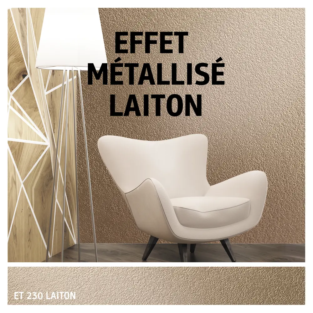 Фото 5 Краска декоративная Maitre Deco Effet Metallise Laiton полуглянцевая эффект металла 0.3 кг Фото 5 Краска декоративная Maitre Deco Effet Metallise Laiton полуглянцевая эффект металла 0.3 кг